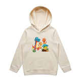 Dinosaur Babies AS Colour - Youth Supply Hood