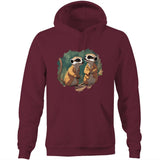 Meerkats AS Colour Stencil Pocket Hoodie Sweatshirt