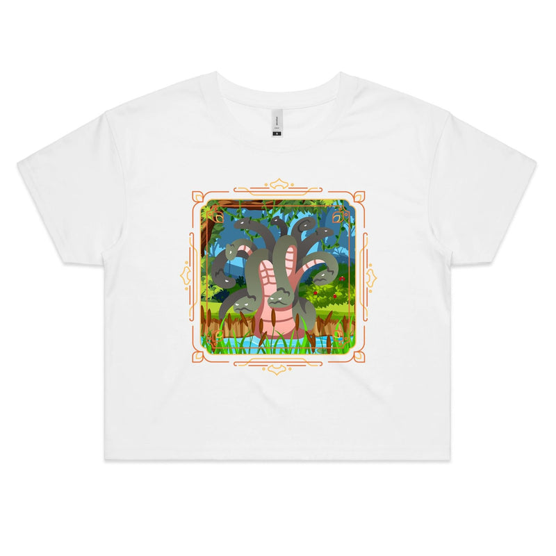 Swamp Hydra AS Colour Women's Crop Tee Ogo Merch