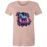 Pretty Unicorn AS Colour Women's Maple Tee