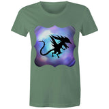 Glowing Dragon Women's Maple Tee