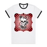 Snake and Skull AS Colour Staple Ringer Tee