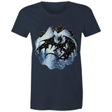 Dragon Silhouette AS Colour - Women's Maple Tee