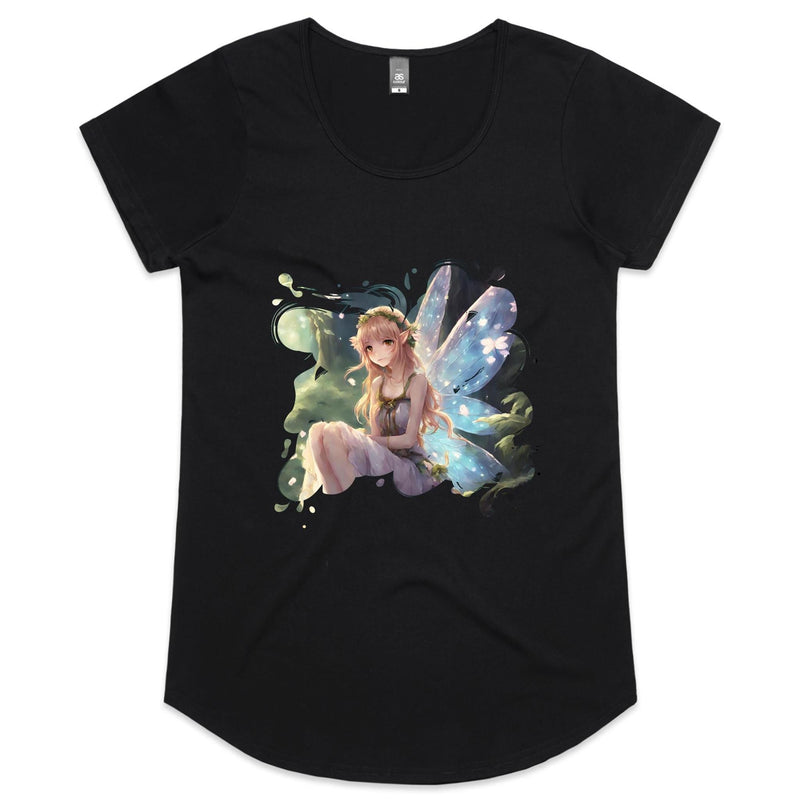 Fairy AS Colour Mali Womens Scoop Neck TShirt Ogo Merch