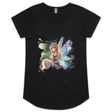 Fairy AS Colour Mali Womens Scoop Neck TShirt