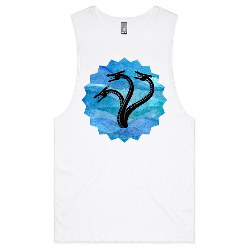 Ocean Hydra AS Colour Barnard Mens Tank Top Tee Ogo Merch