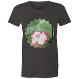 Forest Nine Tailed Fox Women's Maple Tee