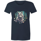 Wolf AS Colour - Women's Maple Tee