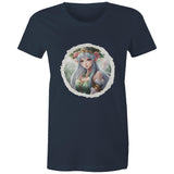 Framed Elf AS Colour - Women's Maple Tee