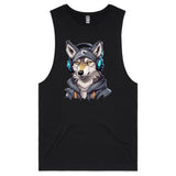 Gaming Wolf AS Colour Barnard Mens Tank Top Tee