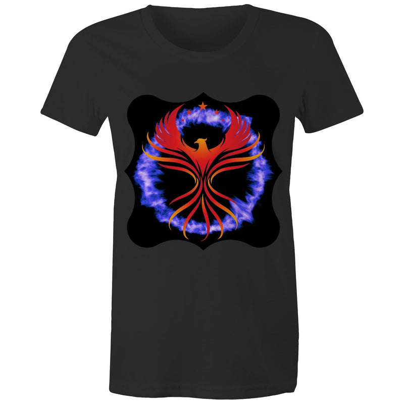 Fire Ring Phoenix AS Colour Women's Maple Tee Ogo Merch