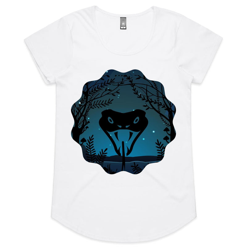 Snake Strike AS Colour Mali Womens Scoop Neck TShirt Ogo Merch