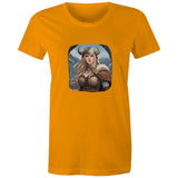 Viking Girl AS Colour - Women's Maple Tee