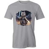 Wolf with Lightsaber AS Colour Classic Tee