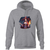 Witch AS Colour Stencil - Pocket Hoodie Sweatshirt