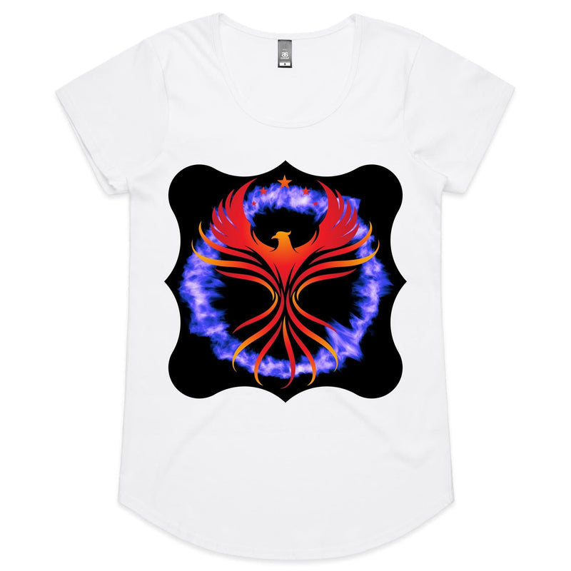 Fire Ring Phoenix AS Colour Mali Womens Scoop Neck TShirt Ogo Merch