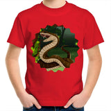 Jungle Snake AS Colour Kids Youth TShirt