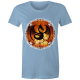 Volcanic Dragon AS Colour Women's Maple Tee