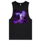 Purple Dragon AS Colour Barnard Mens Tank Top Tee