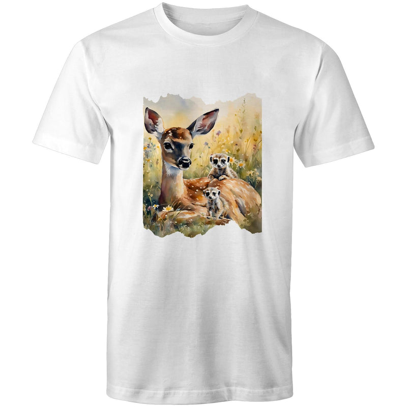 Deer and Meerkats AS Colour Staple - Mens T-Shirt Ogo Merch