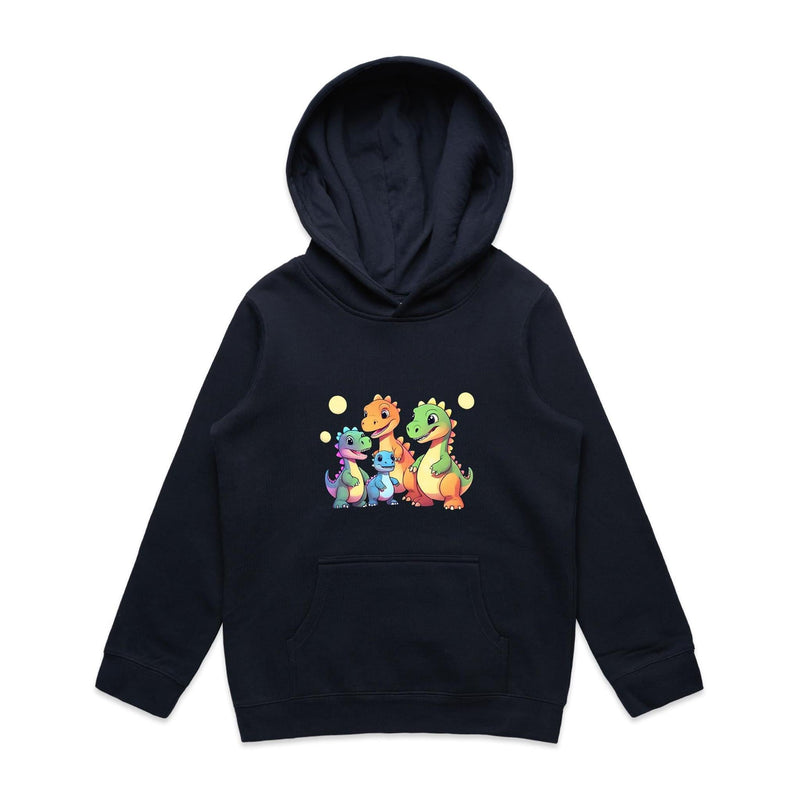 Baby Dinosaurs AS Colour - Youth Supply Hood Ogo Merch