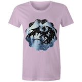 Dragon Silhouette AS Colour - Women's Maple Tee