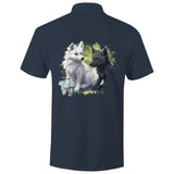 Two Wolves AS Colour Chad - S/S Polo Shirt