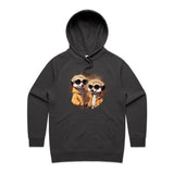 Meerkats in Jackets AS Colour - Women's Supply Hood