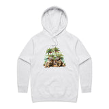 Beach Chipmunks AS Colour - Women's Supply Hood