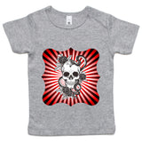 Snake and skull AS Colour Infant Wee Tee