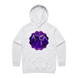 Shining Purple Dragon AS Colour Women's Supply Hood