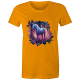 Pretty Unicorn AS Colour Women's Maple Tee