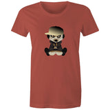 Meerkat in Cap AS Colour - Women's Maple Tee