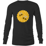 Bees AS Colour Base - Mens Long Sleeve T-Shirt