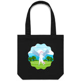 Colourful Pegasus AS Colour - Carrie - Canvas Tote Bag