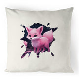 Fox 100% Linen Cushion Cover