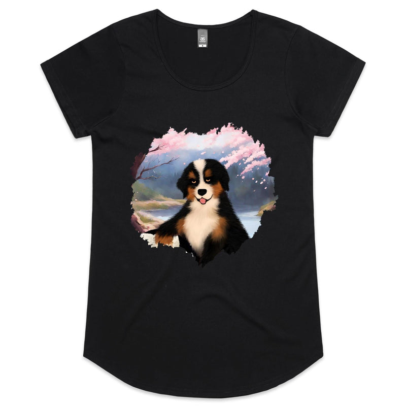 Dog AS Colour Mali Womens Scoop Neck TShirt Ogo Merch