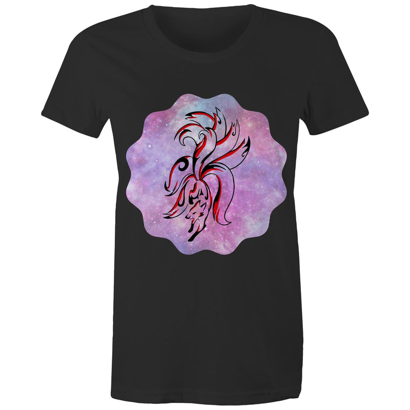 Nine Tailed Fox AS Colour Women's Maple Tee Ogo Merch