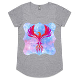 Red Phoenix AS Colour Mali Womens Scoop Neck TShirt