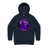 Shining Purple Dragon AS Colour Women's Supply Hood