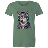 Gaming Wolf AS Colour - Women's Maple Tee