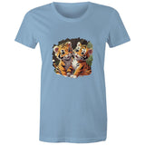 Baby Tigers AS Colour - Women's Maple Tee