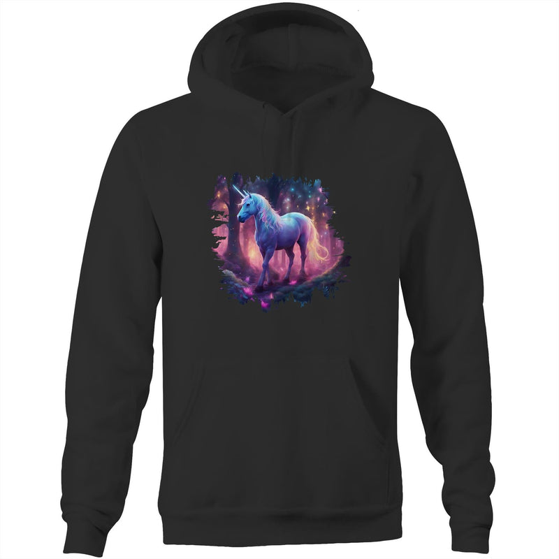 Pretty Unicorn AS Colour Stencil Pocket Hoodie Sweatshirt Ogo Merch