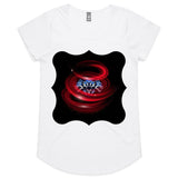 Cerberus Swirl AS Colour Mali Womens Scoop Neck TShirt