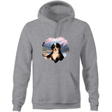 Dog AS Colour Stencil Pocket Hoodie Sweatshirt