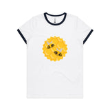 Bees AS Colour Women's Ringer Tee