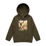 Deer and Meerkats AS Colour - Youth Supply Hood