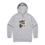 Wolf and Flowers AS Colour - Women's Supply Hood