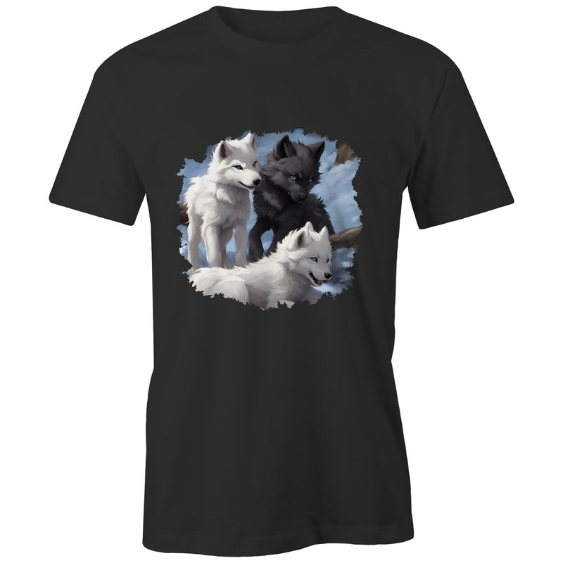 Three Wolves AS Colour Classic Tee Ogo Merch