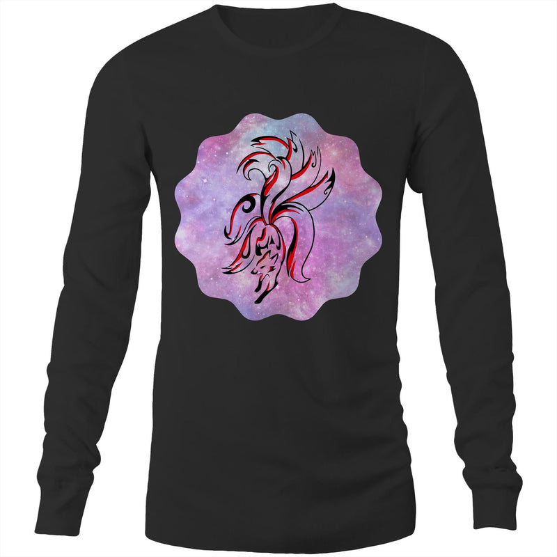 Nine Tailed Fox Mens Long Sleeve TShirt Ogo Merch